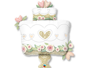 Фигура с гелием " Торт свадебный "