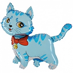 Мини-фигура Любимый котенок голубой