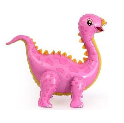 Ходячая фигура "Динозавр Стегозавр, розовый" 99 см.