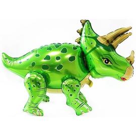 Ходячая фигура "Динозавр Трицератопс, зелёный" 91 см.