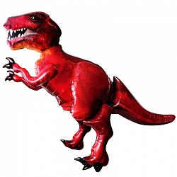 Ходячая Фигура, Динозавр, Красный, 173 см.