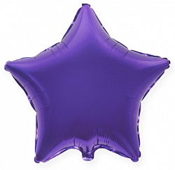 Большая звезда фиолетовая 91 см.