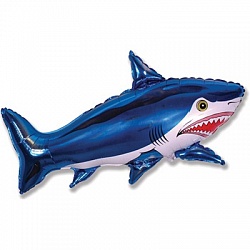 Мини-фигура Акула синяя