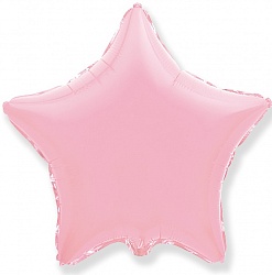 Большая звезда розовая 91 см.