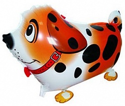 Ходячая фигура "Собака далматин" оранжевый 61 см