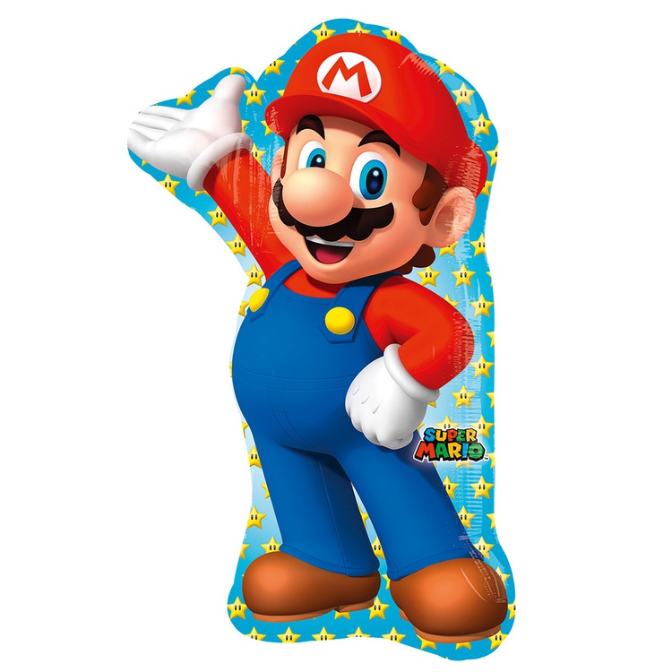 Фигура из фольги с гелием Супер Марио (Anagram)