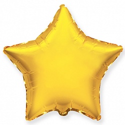 Большая звезда золото 91 см.
